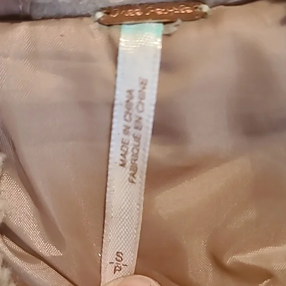 Free People Sherpa Trucker Jacket Size small - Picture 3 of 15